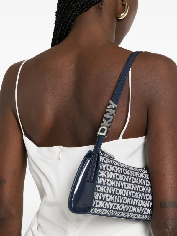 DKNY Logo Tz Shoulder Bag | Blue | FARFETCH