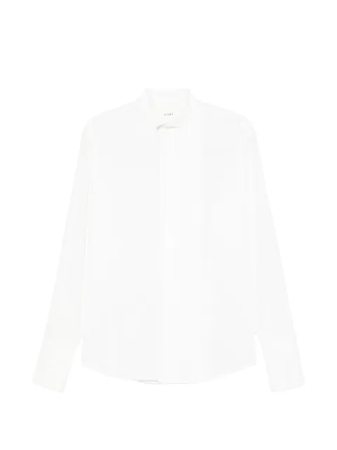 6397 long-sleeve pleated-detail shirt