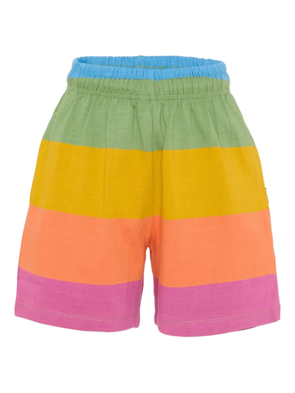 Molo striped shorts - Giallo