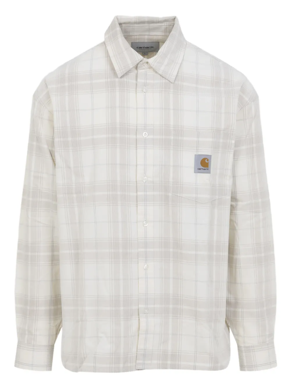 Carhartt WIP checked pocket shirt - Bianco