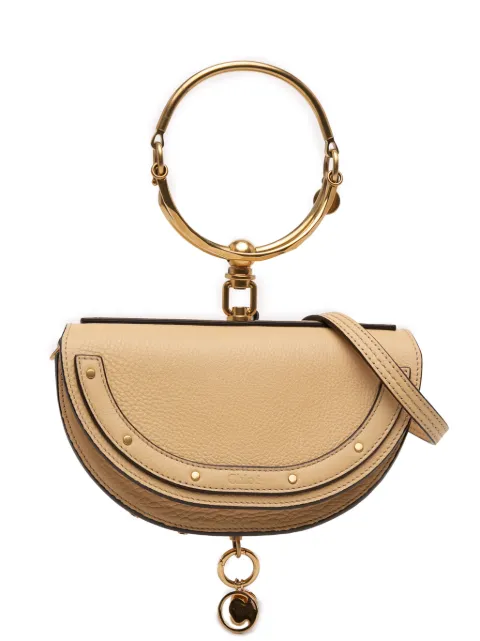 Chloé Pre-Owned 2017 Leather Nile Bracelet Minaudiere satchel