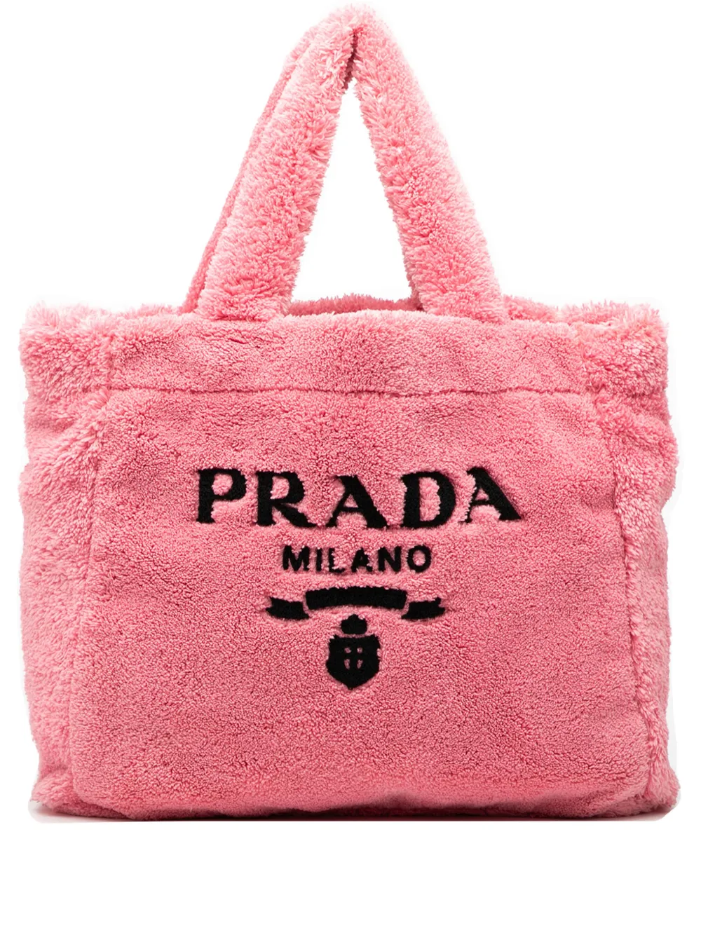 Prada Pre-Owned 2013-2025 Terry Cloth tote bag - Rosa