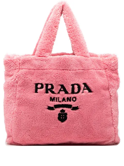 Prada Pre-Owned 2013-2025 Terry Cloth tote bag