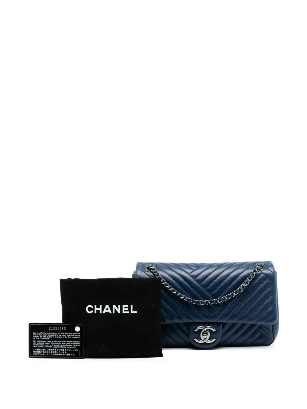 2015-2016 Small Lambskin Cc Crossing Flap Shoulder Bag