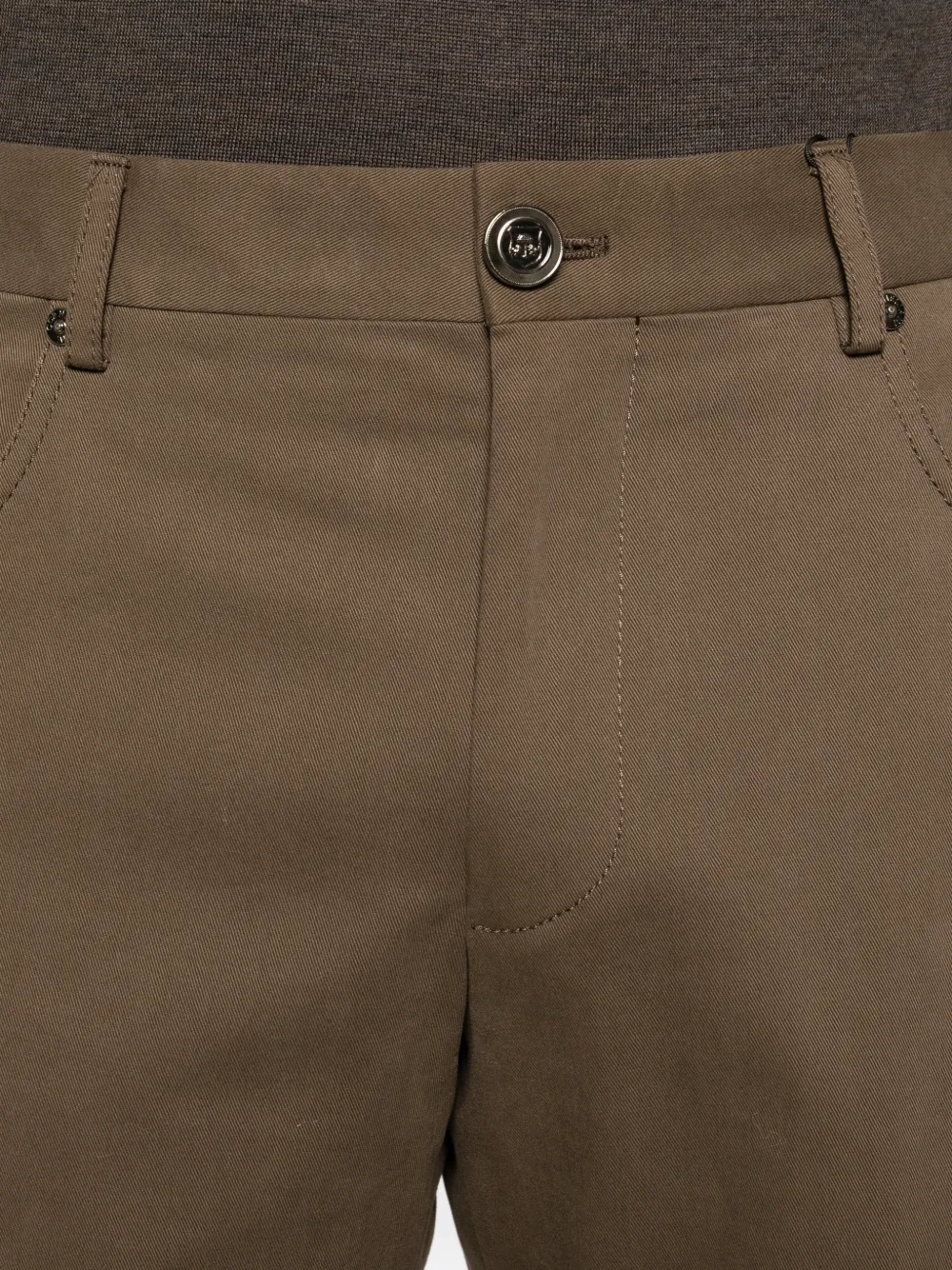 Corneliani Broek met vijf zakken Bruin