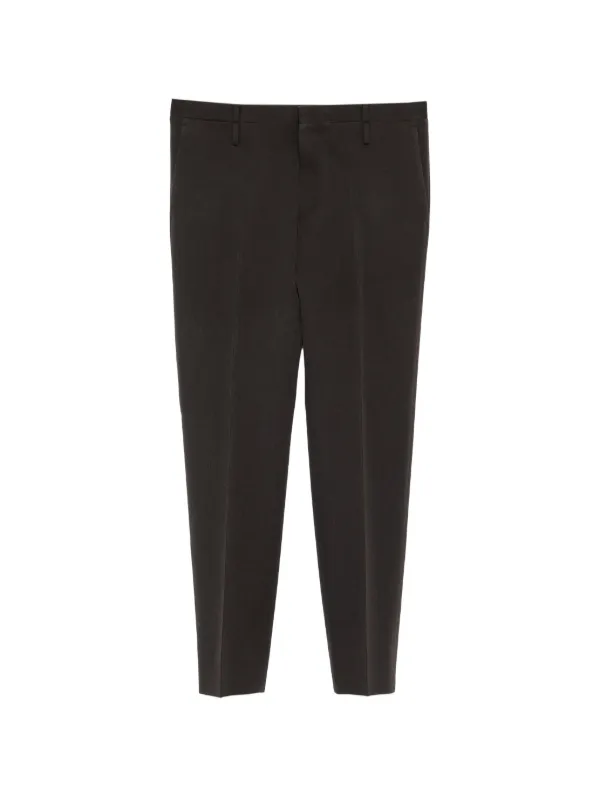 Corneliani Belt-loop Pocket Trousers in Brown