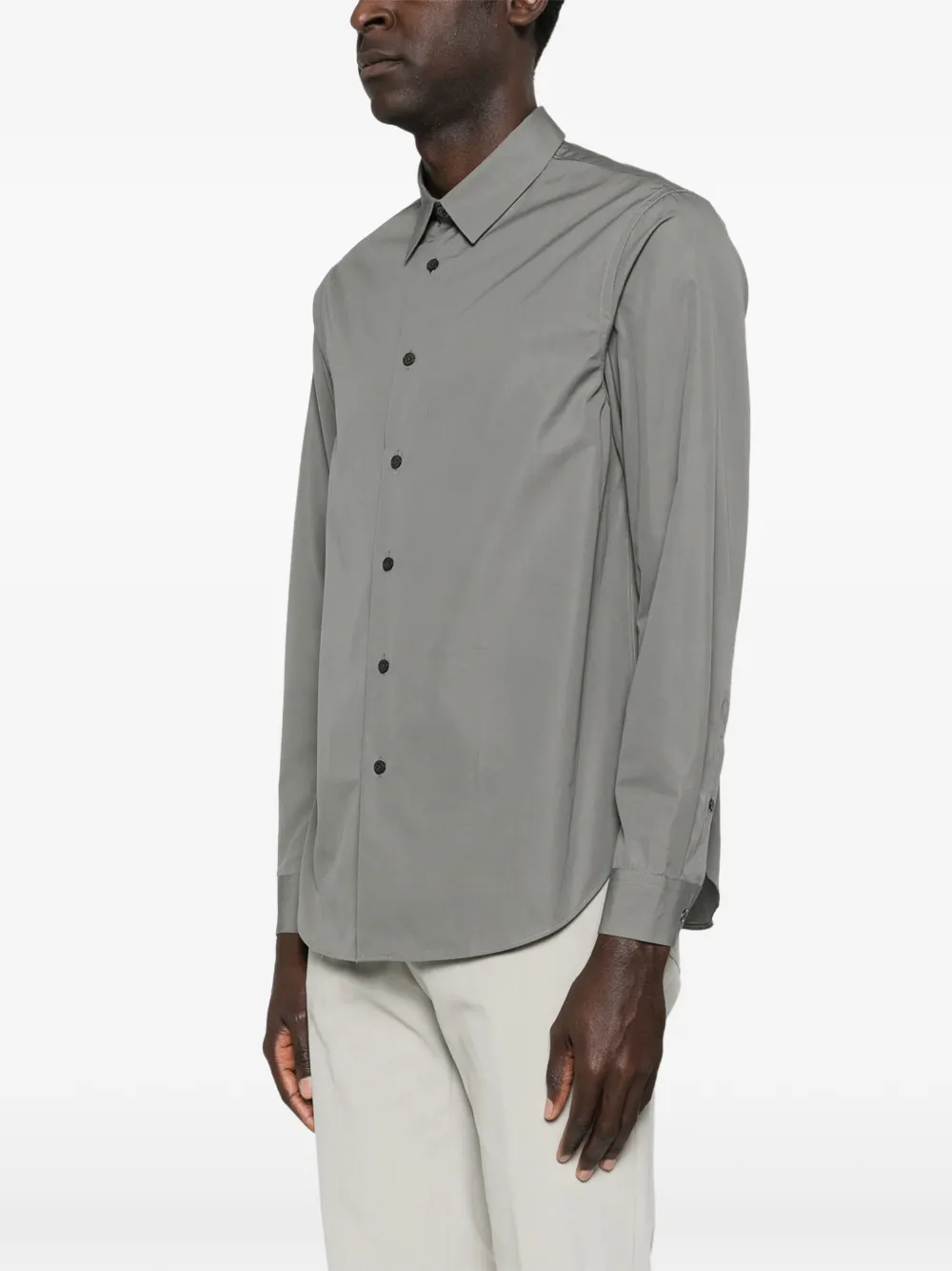  Corneliani Buttoned Shirt - Grey 