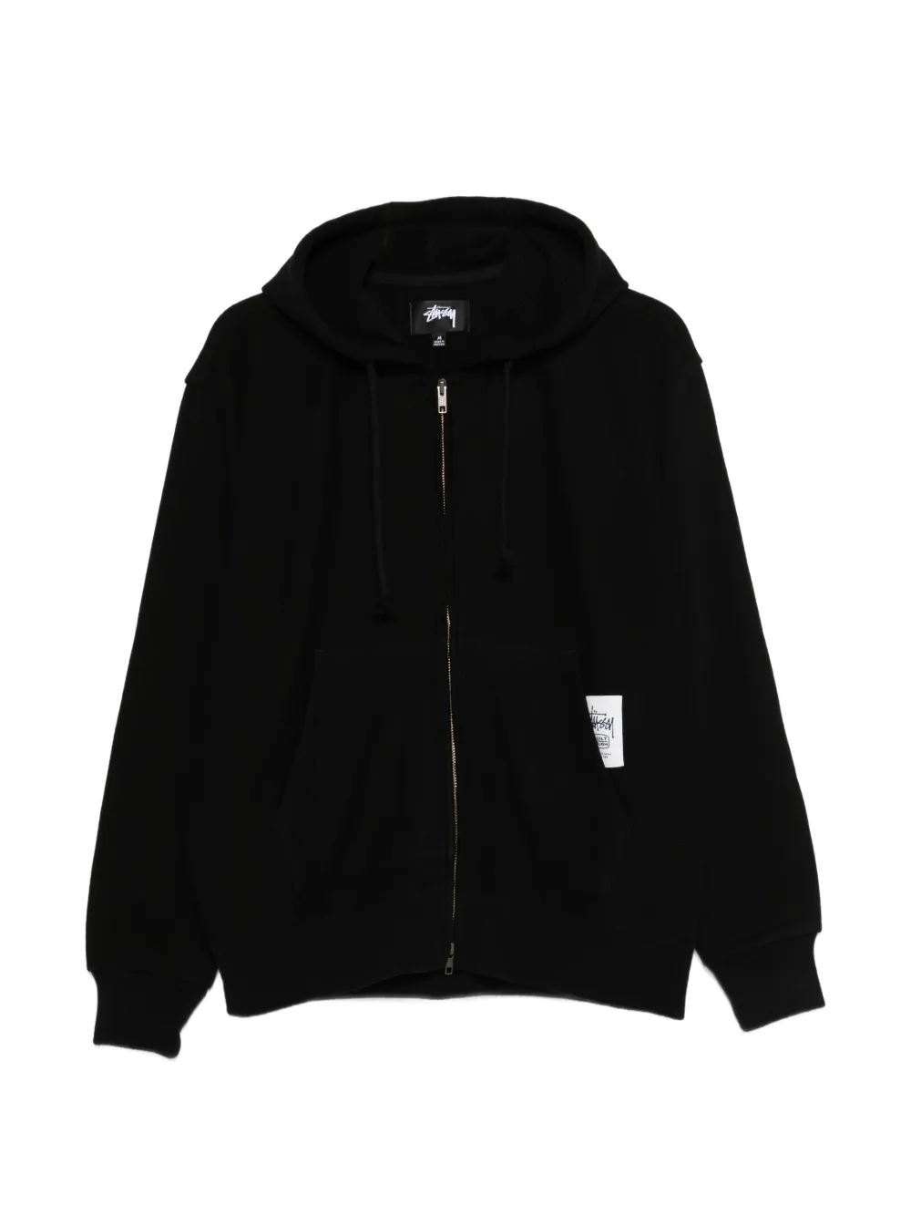 Stüssy zip-up hoodie - Schwarz