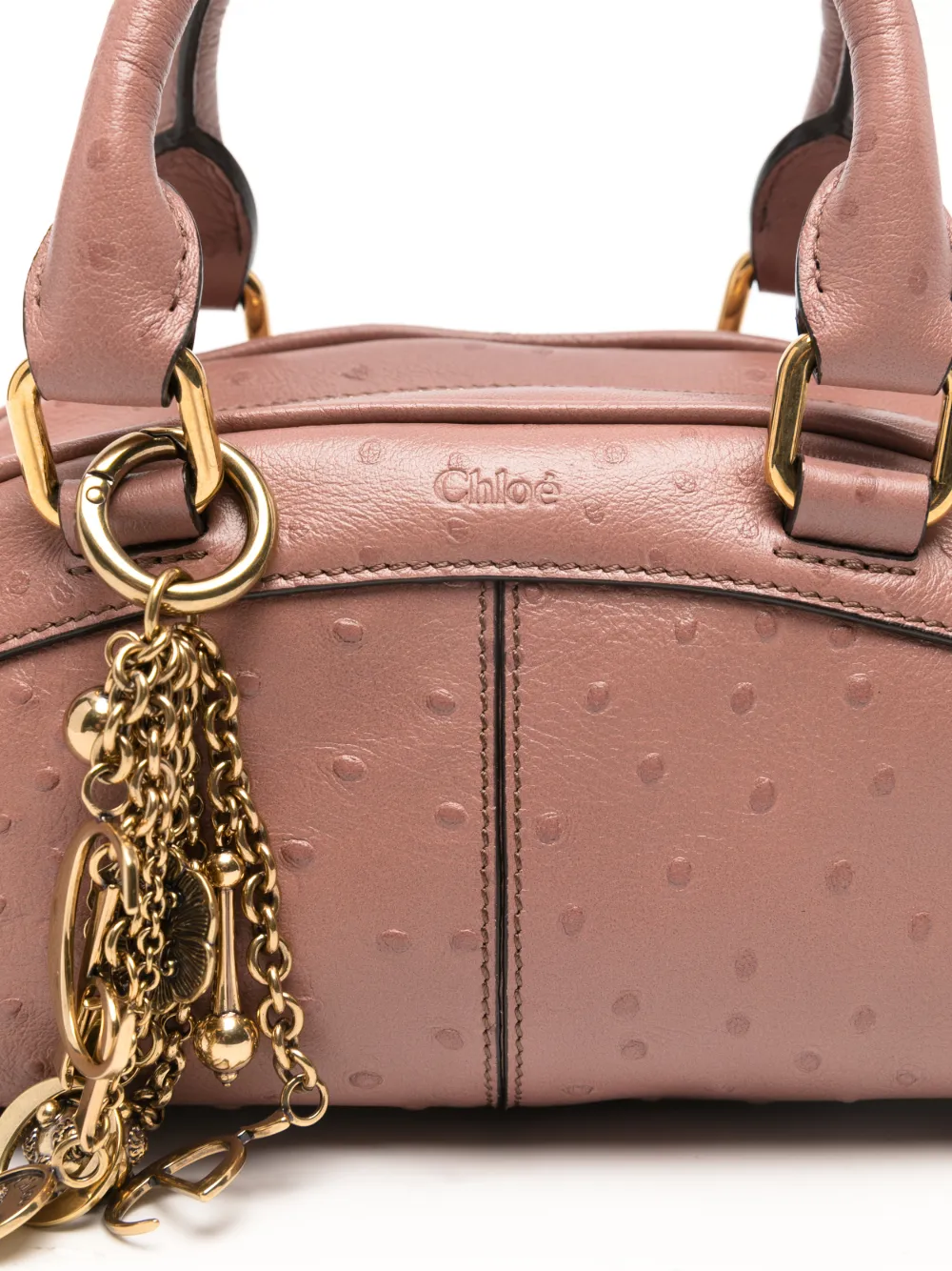 Chloé Kleine shopper met handvatten Roze