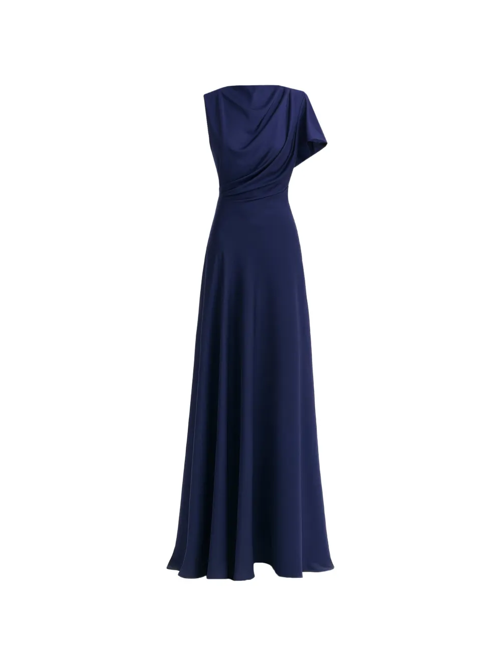 Gemy Maalouf draped cut-out dress - Blu