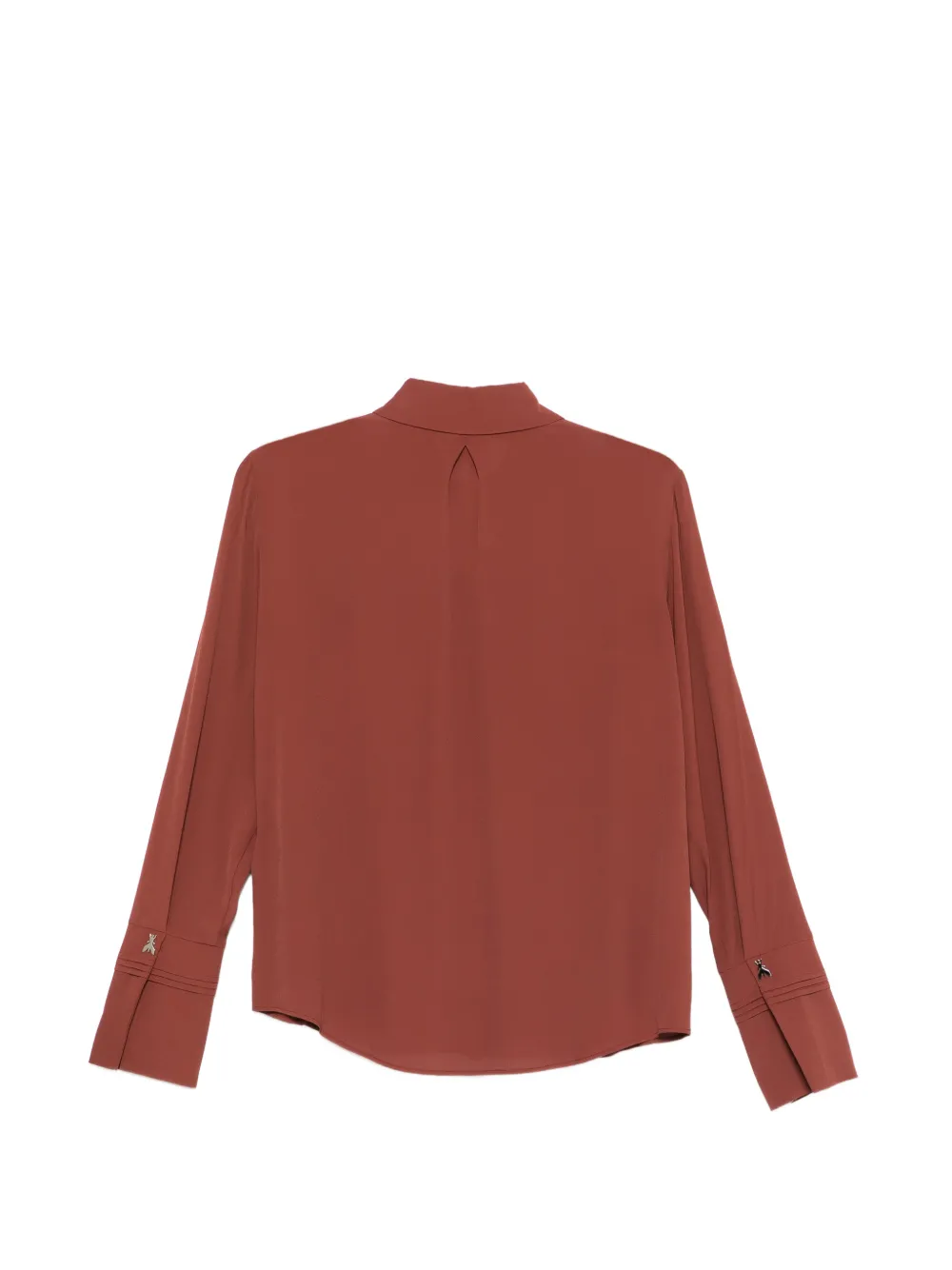  Patrizia Pepe Button-fastening Cuff Shirt - Brown 