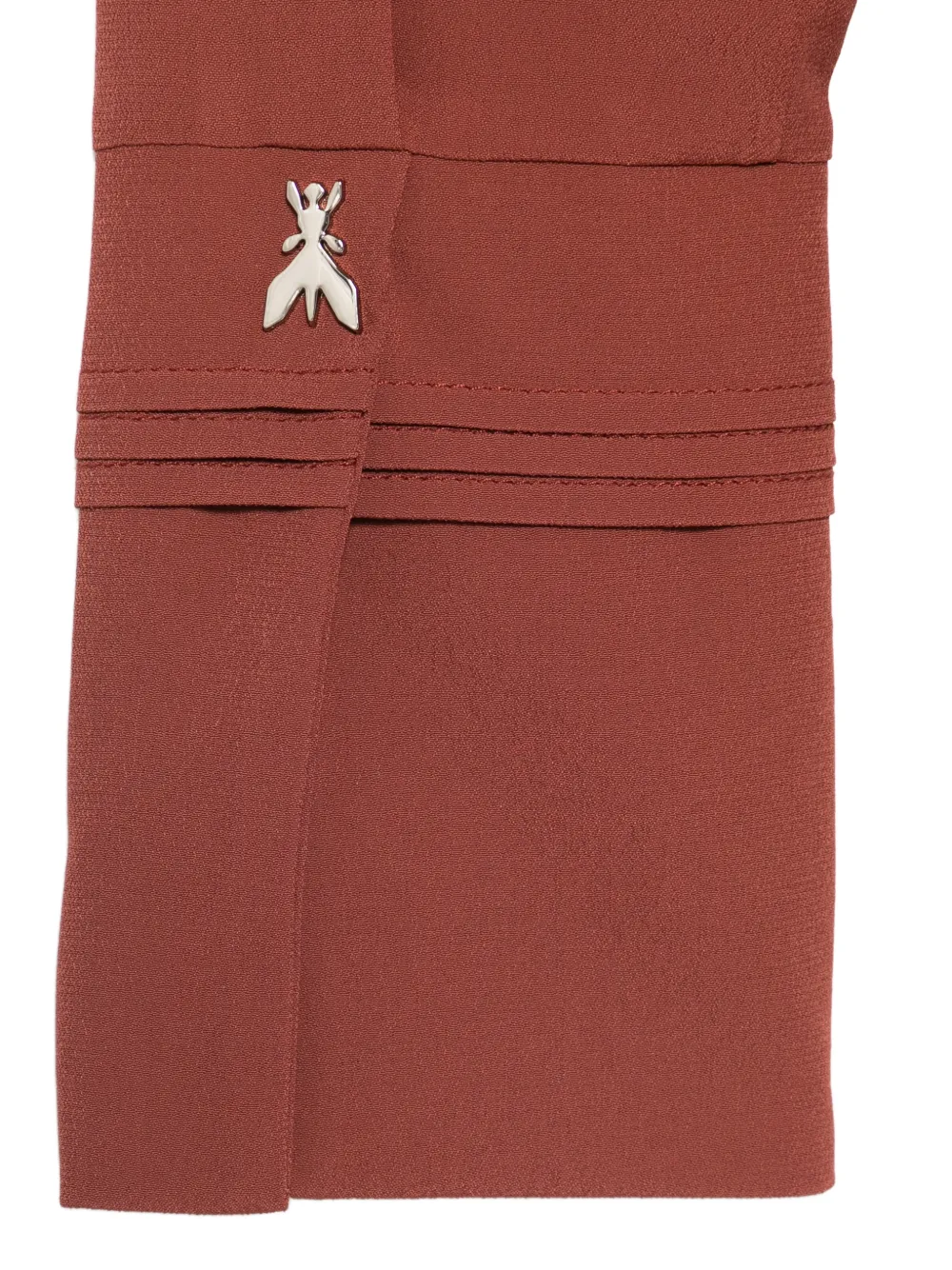  Patrizia Pepe Button-fastening Cuff Shirt - Brown 