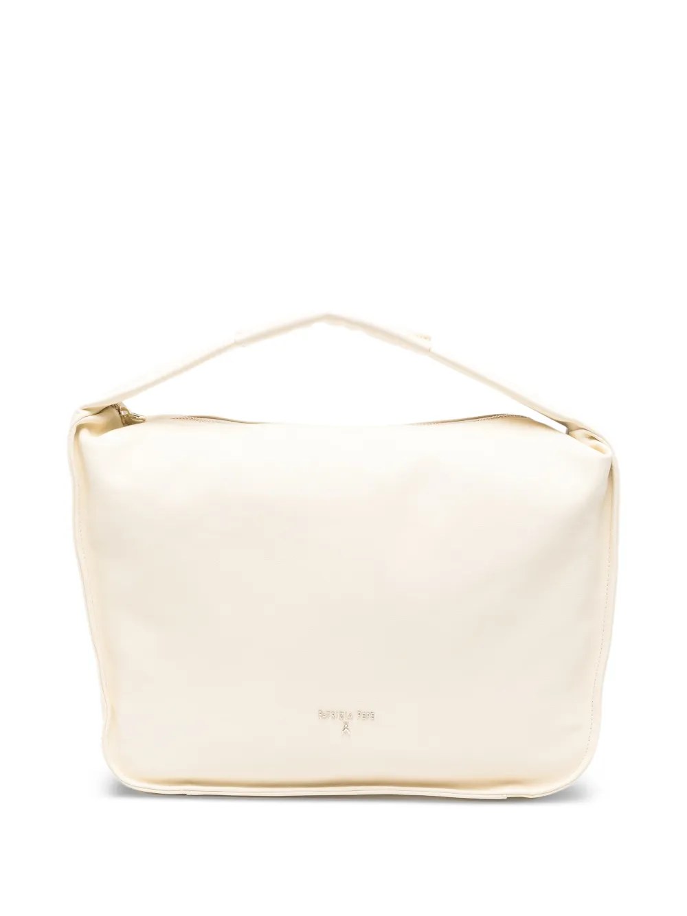 Patrizia Pepe large leather shoulder bag - Toni neutri
