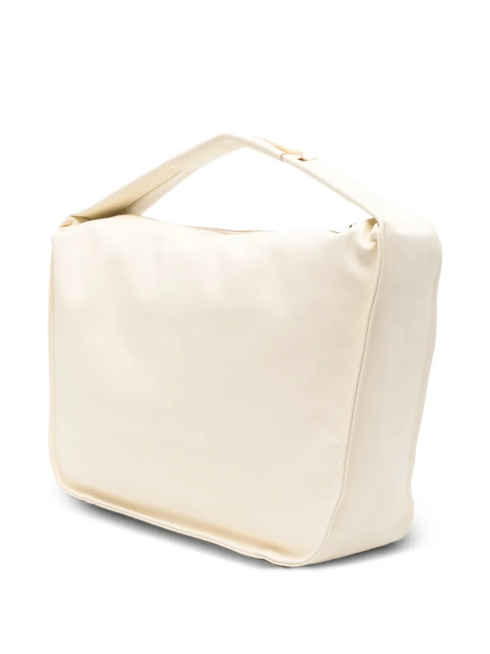  Patrizia Pepe Large Leather Shoulder Bag - Neutrals 