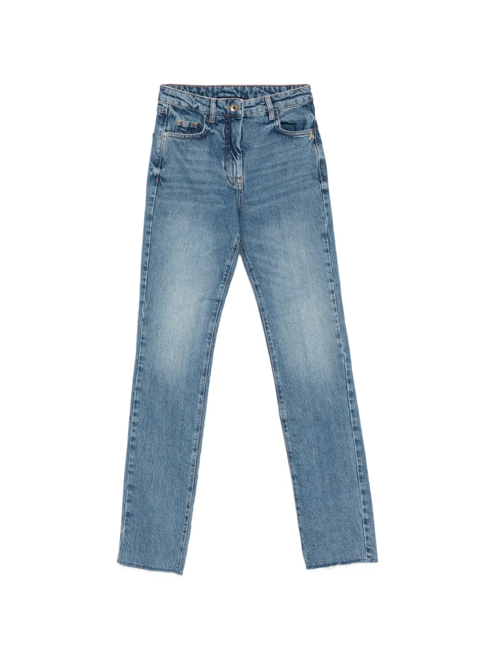 Patrizia Pepe low waist slim jeans - Blu