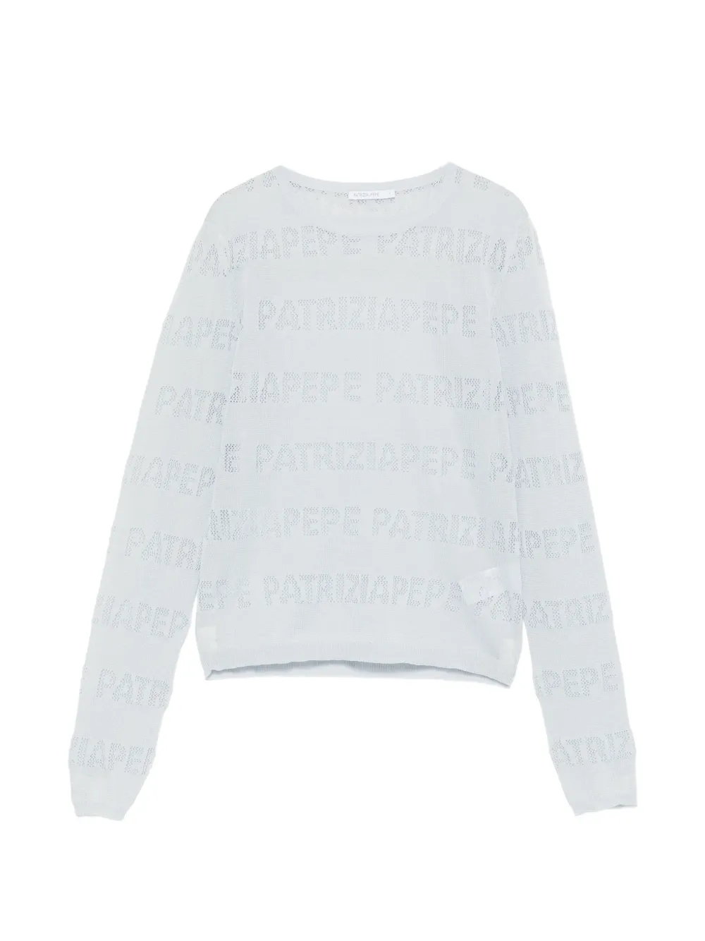 Patrizia Pepe long-sleeve sweater - Blu