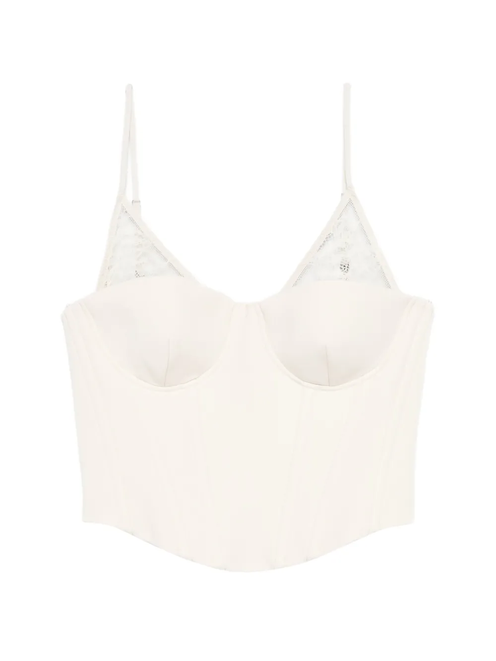 Patrizia Pepe Bikinioberteil mit Bustier - Nude