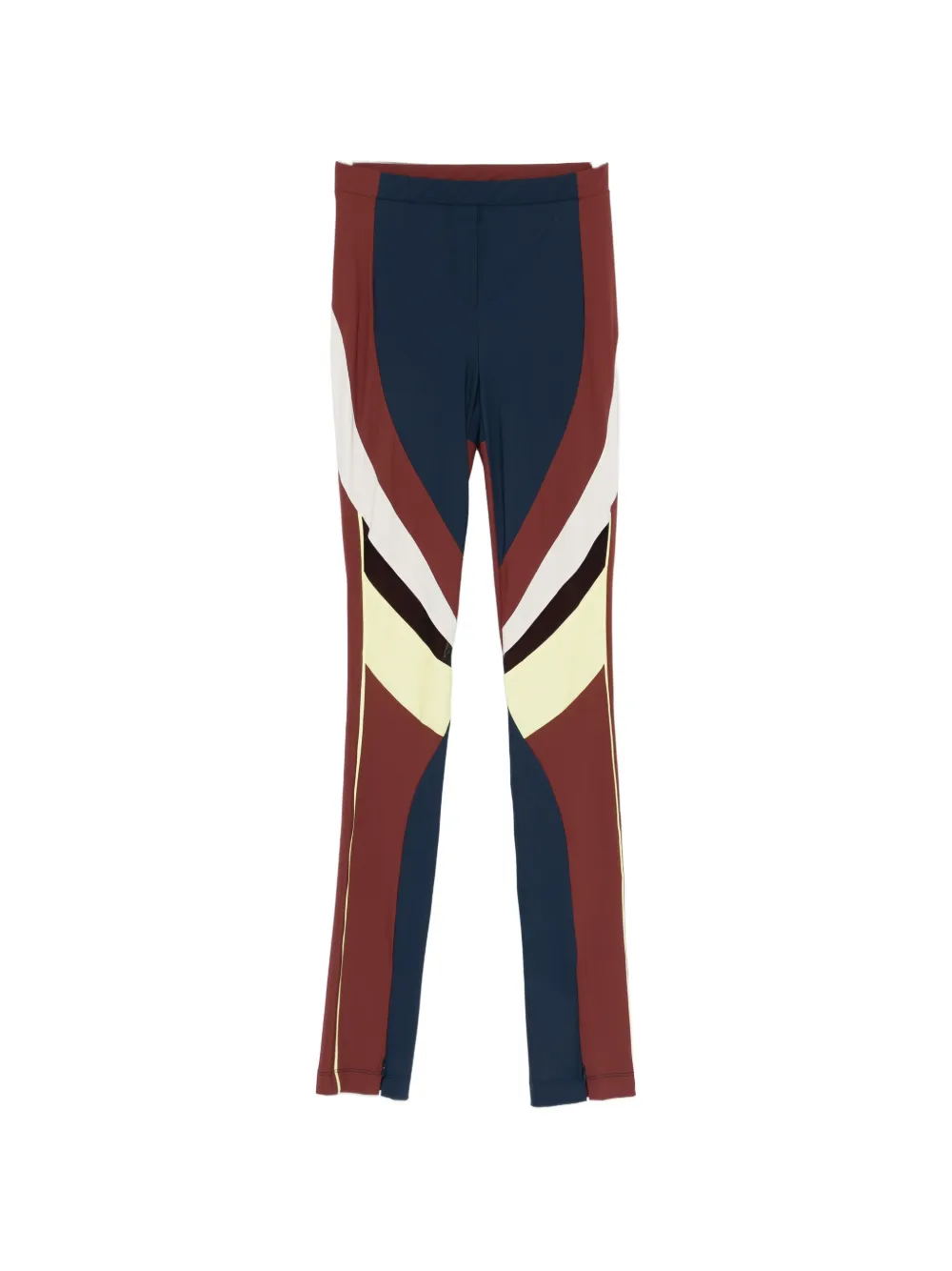 Patrizia Pepe colourblock leggings - Blu