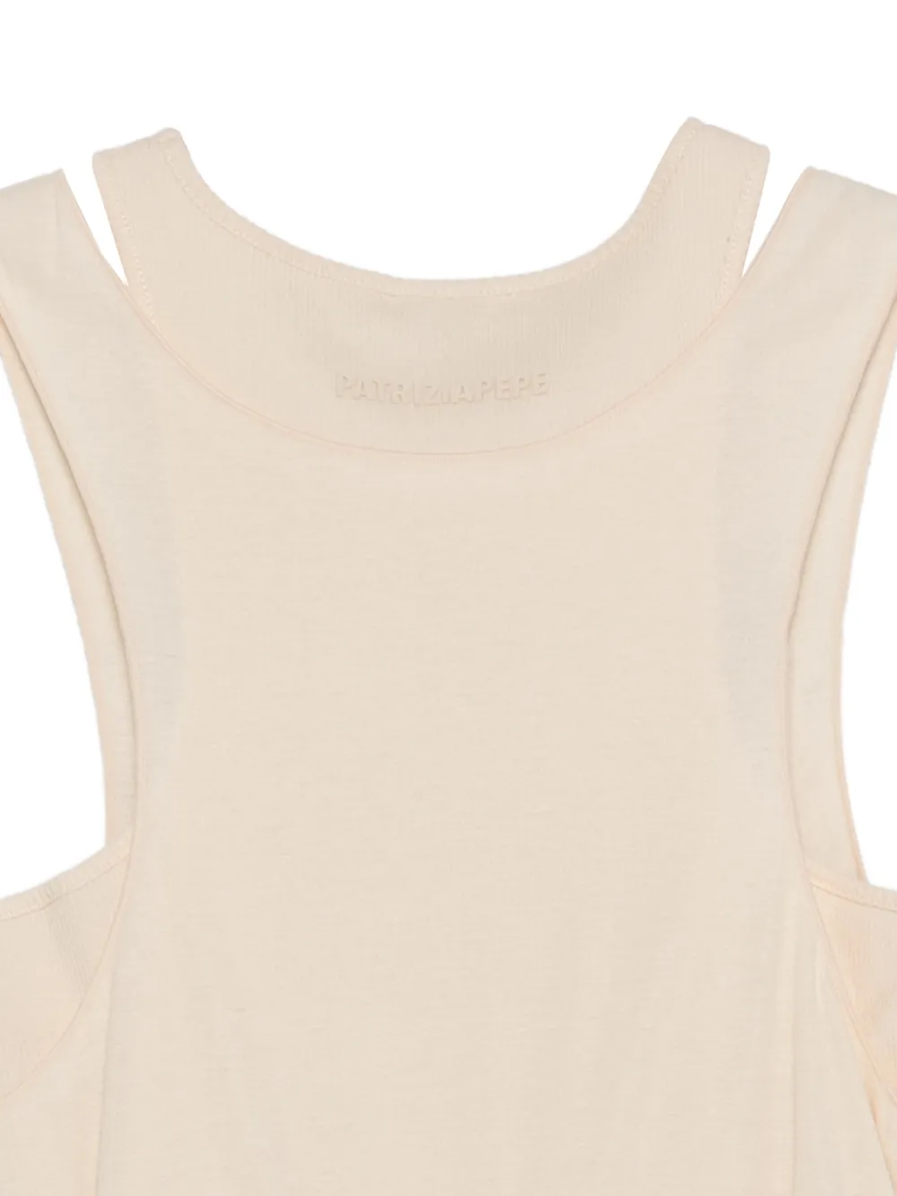  Patrizia Pepe Double-layer Tank Top - Neutrals 