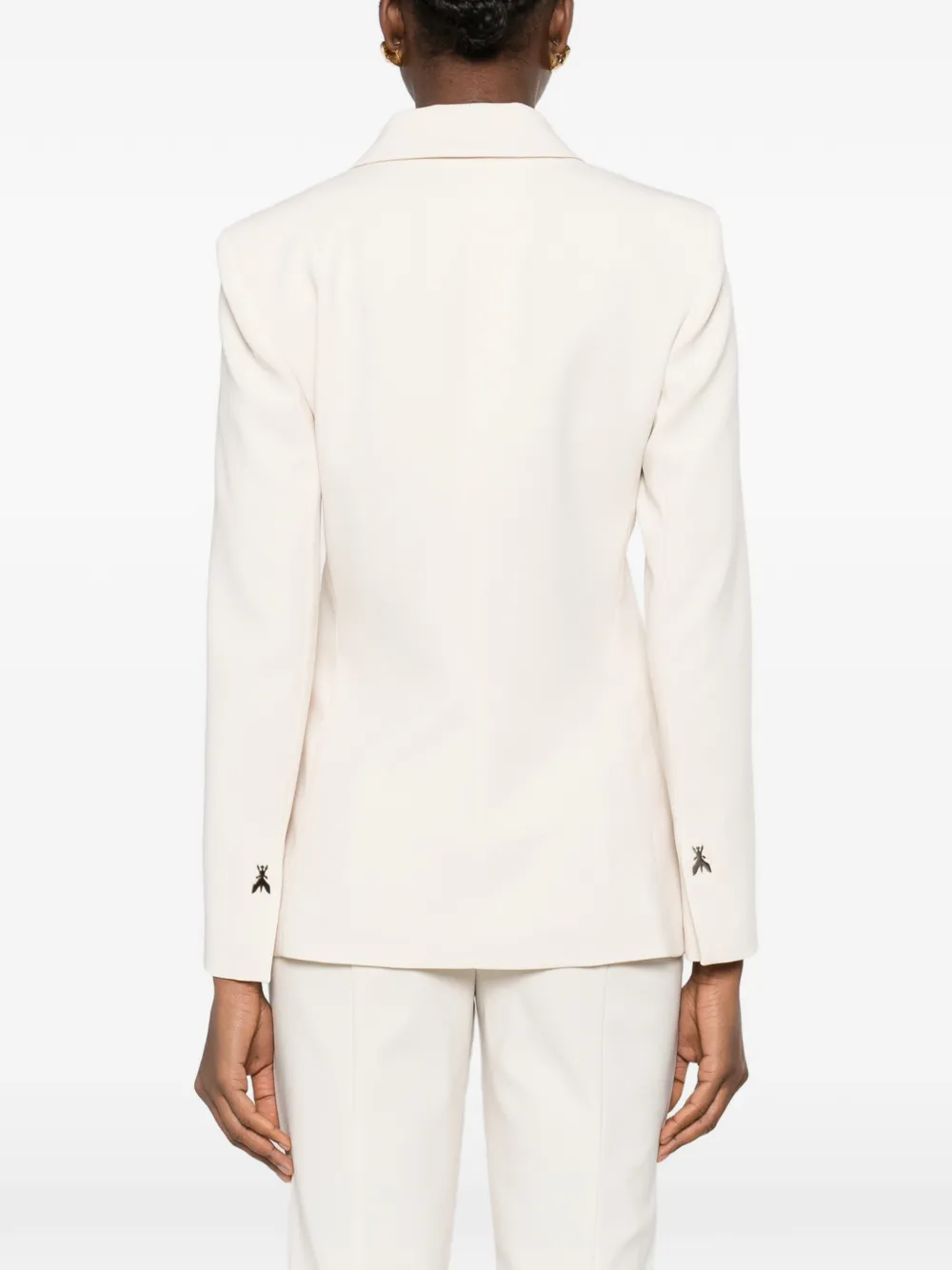 Patrizia Pepe Getailleerde blazer Beige