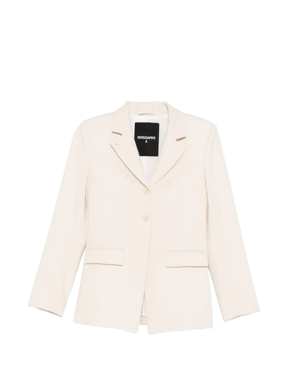 Patrizia Pepe slim tailored blazer - Toni neutri