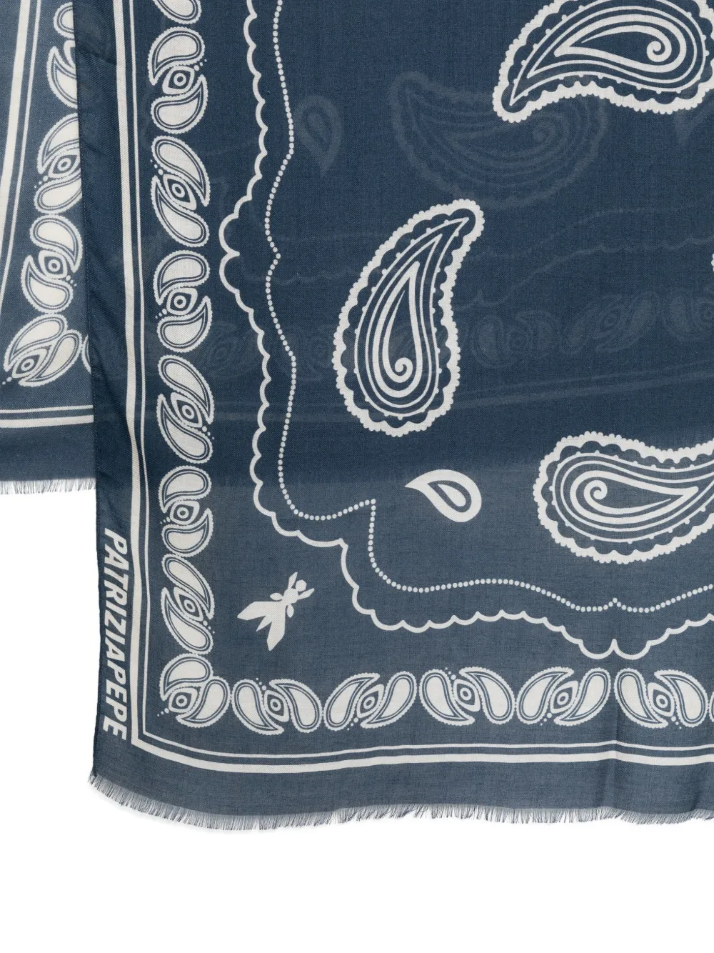 Patrizia Pepe Sjaal met print Blauw