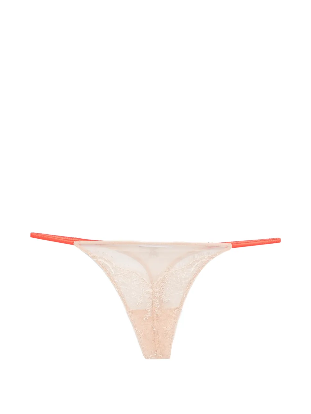 Patrizia Pepe lace thong - Toni neutri