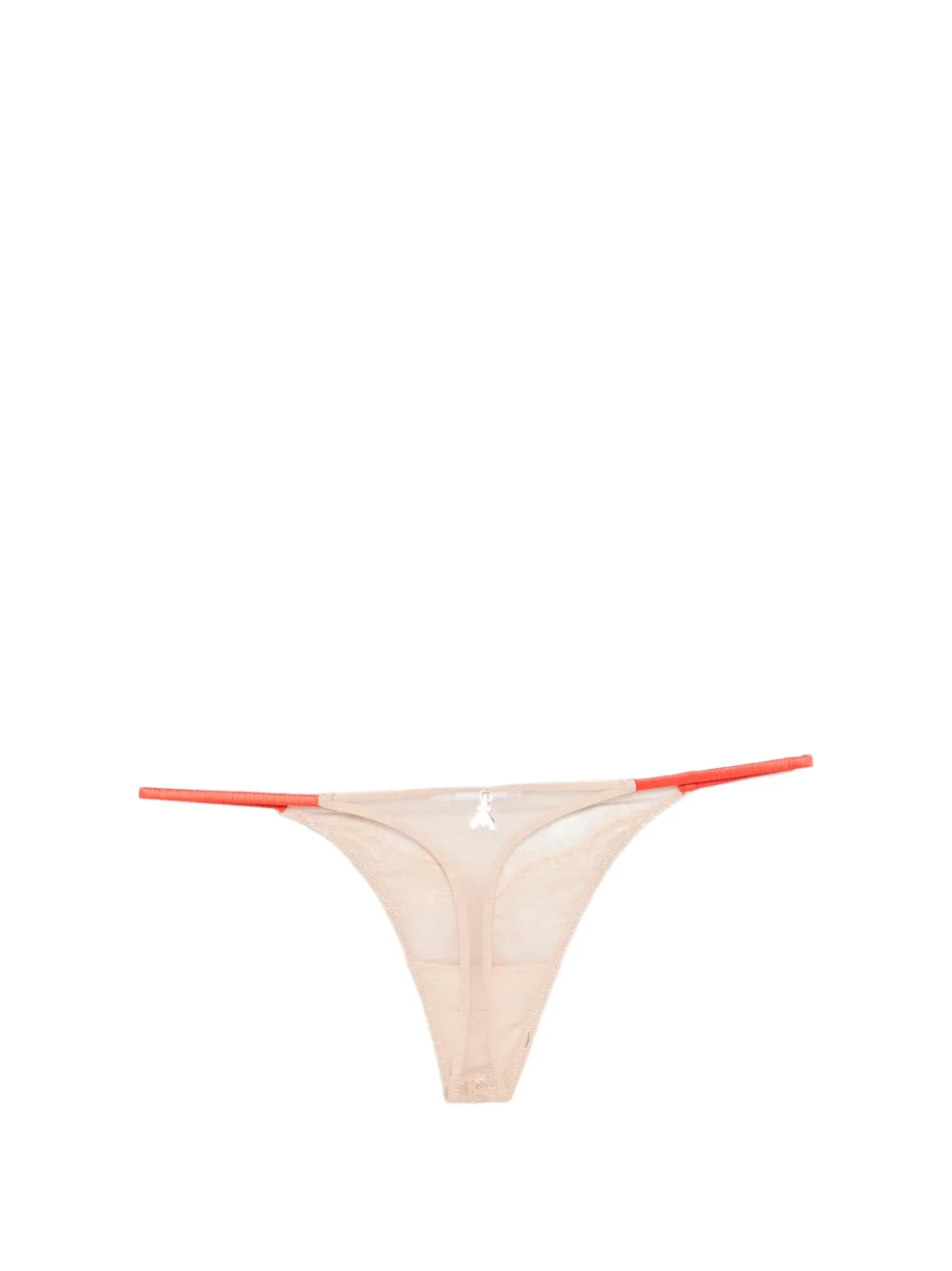 Patrizia Pepe String met kant Beige