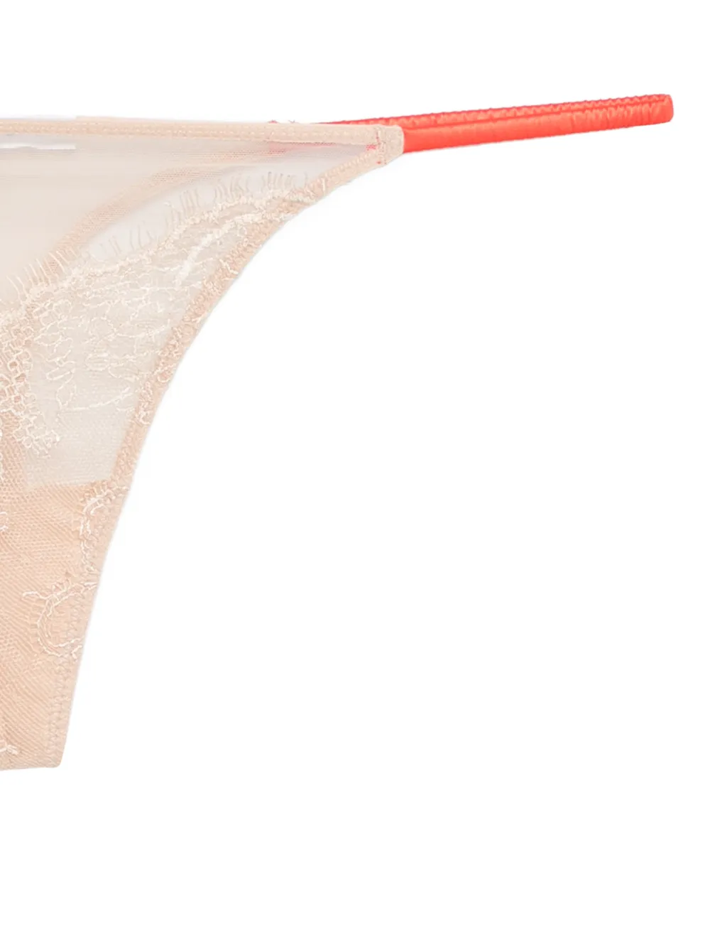 Patrizia Pepe String met kant Beige