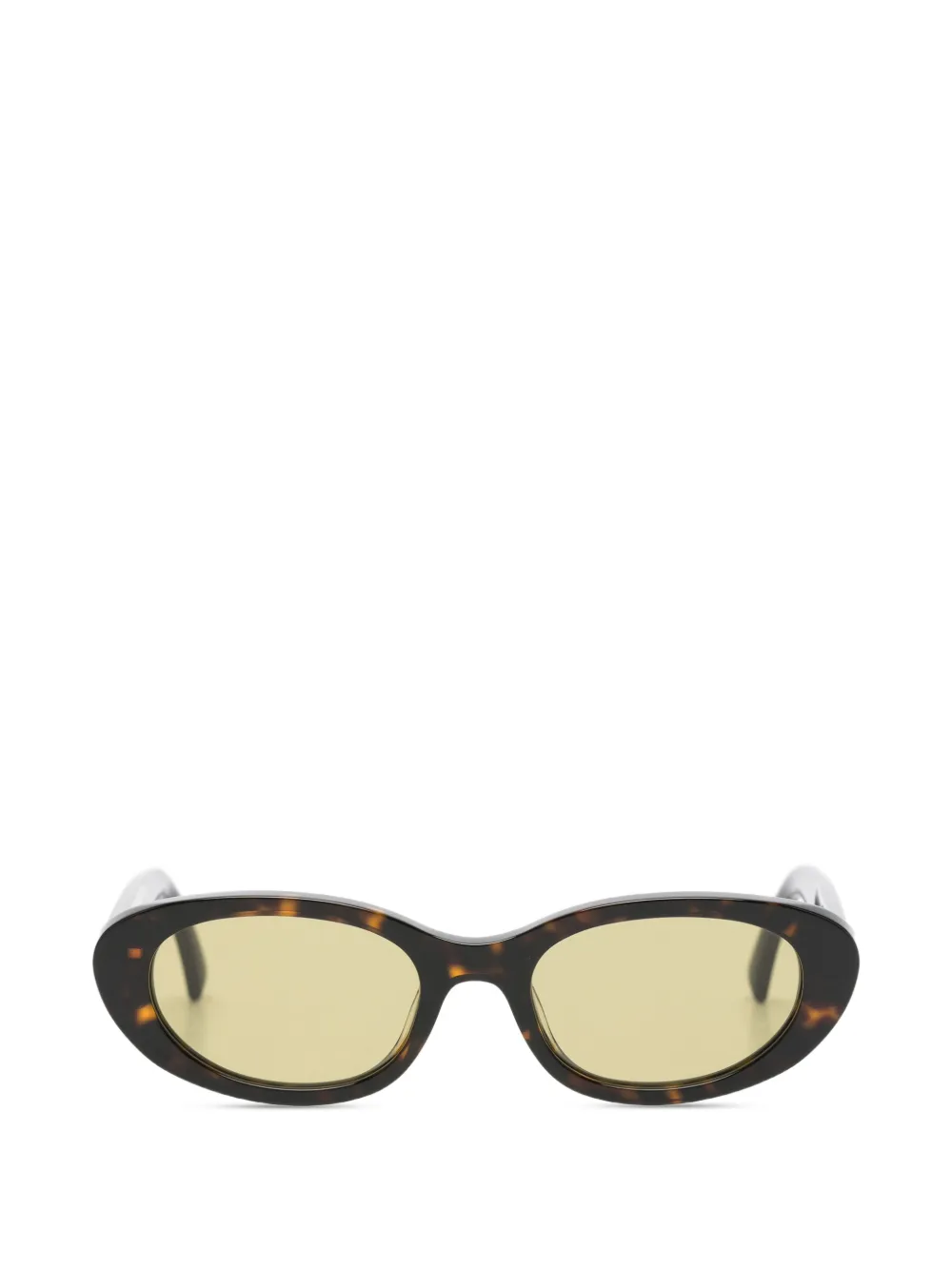 Patrizia Pepe oval-frame sunglasses - Marrone