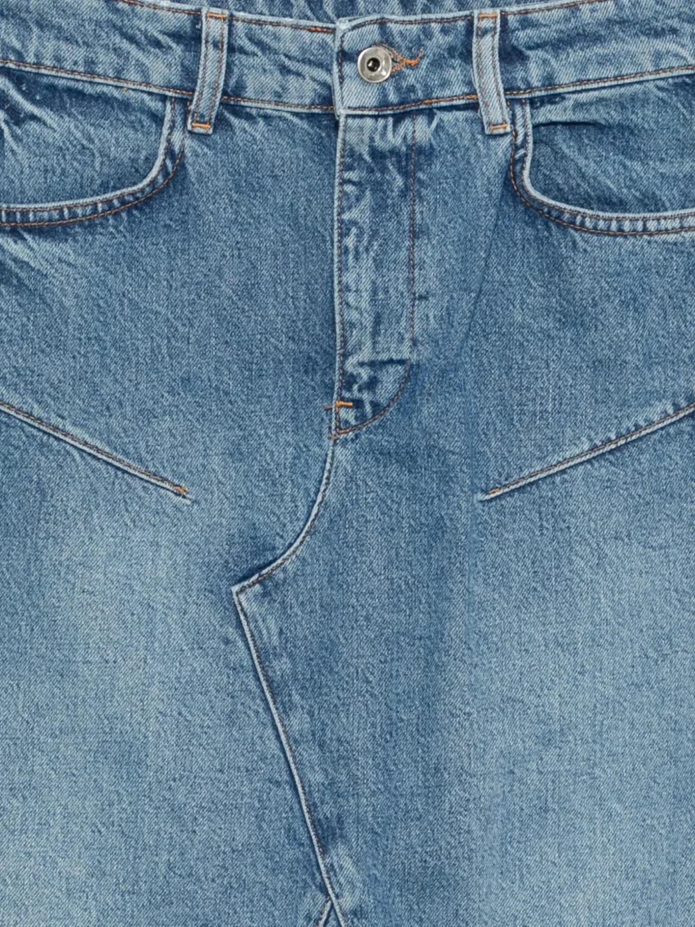  Patrizia Pepe Denim Maxi Skirt - Blue 