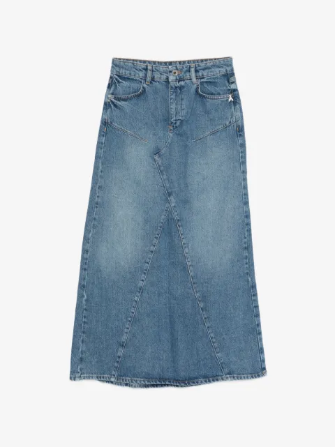 Patrizia Pepe denim maxi skirt