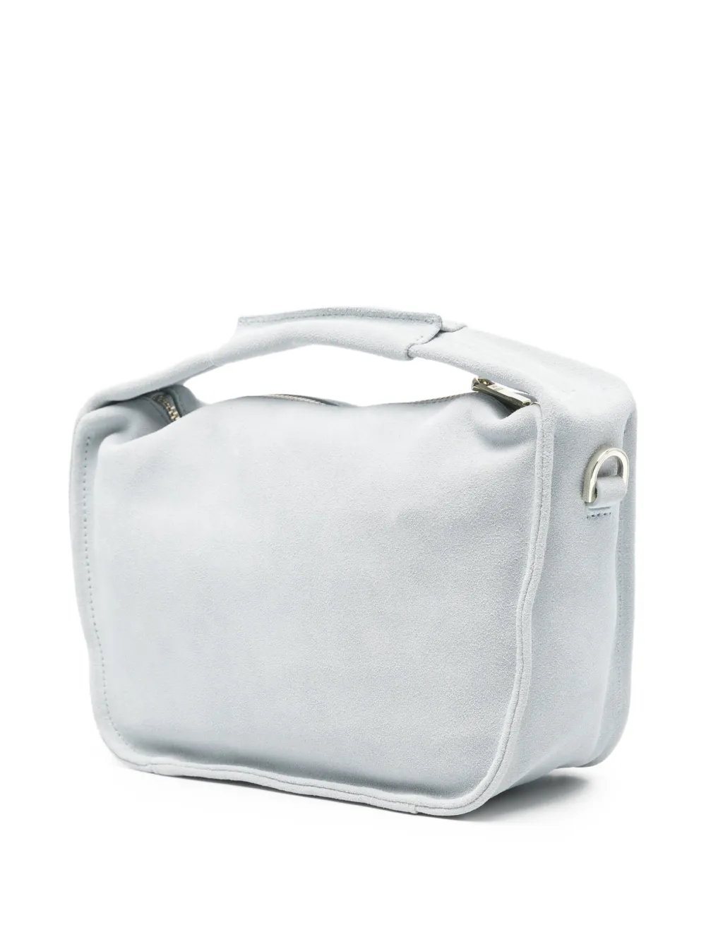 Patrizia Pepe Suède shopper Blauw