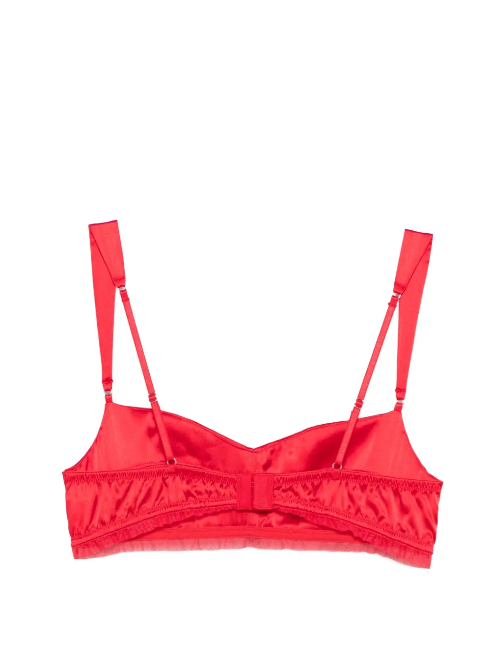  Patrizia Pepe Logo-detail Bra - Red 