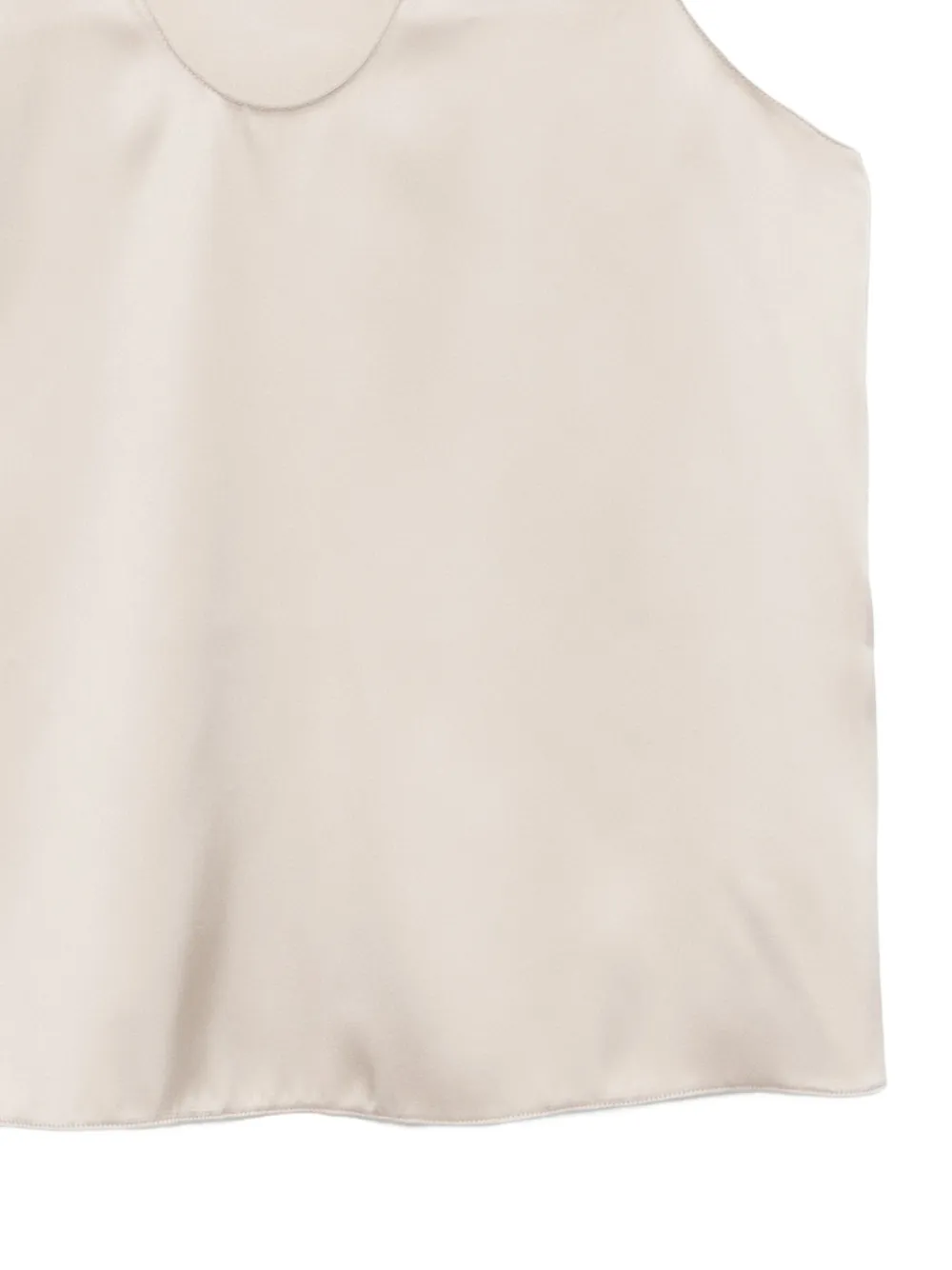 Patrizia Pepe Mouwloze blouse Grijs