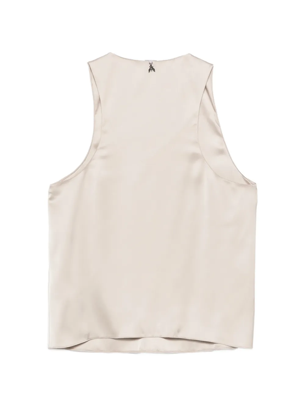Patrizia Pepe Mouwloze blouse Grijs