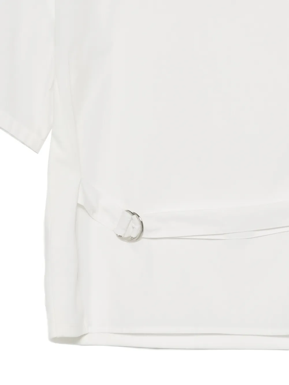Patrizia Pepe T-shirt met bandje Wit
