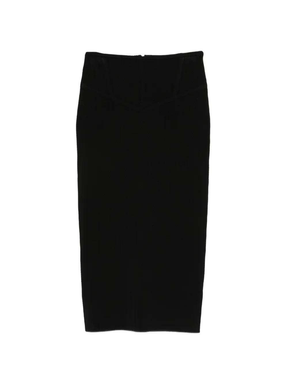 Patrizia Pepe black midi skirt - Nero