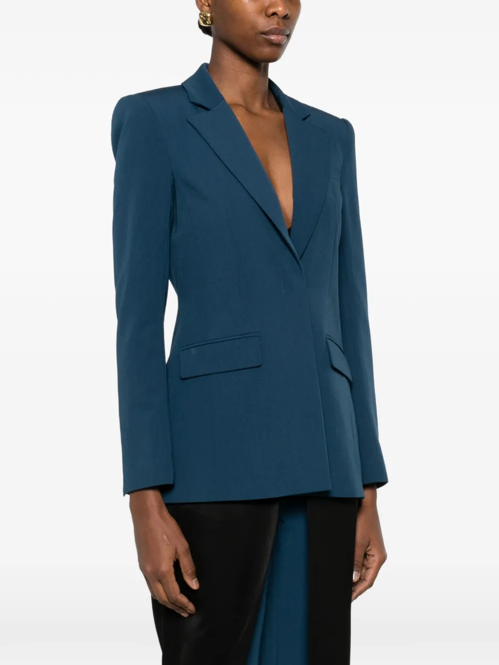  Patrizia Pepe Tailored Blazer - Blue 