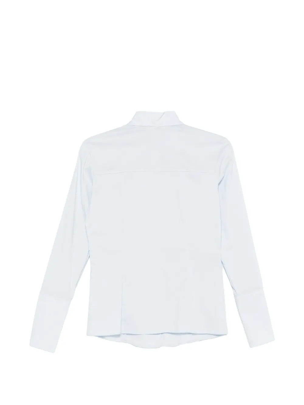 Patrizia Pepe Linnen blouse Blauw
