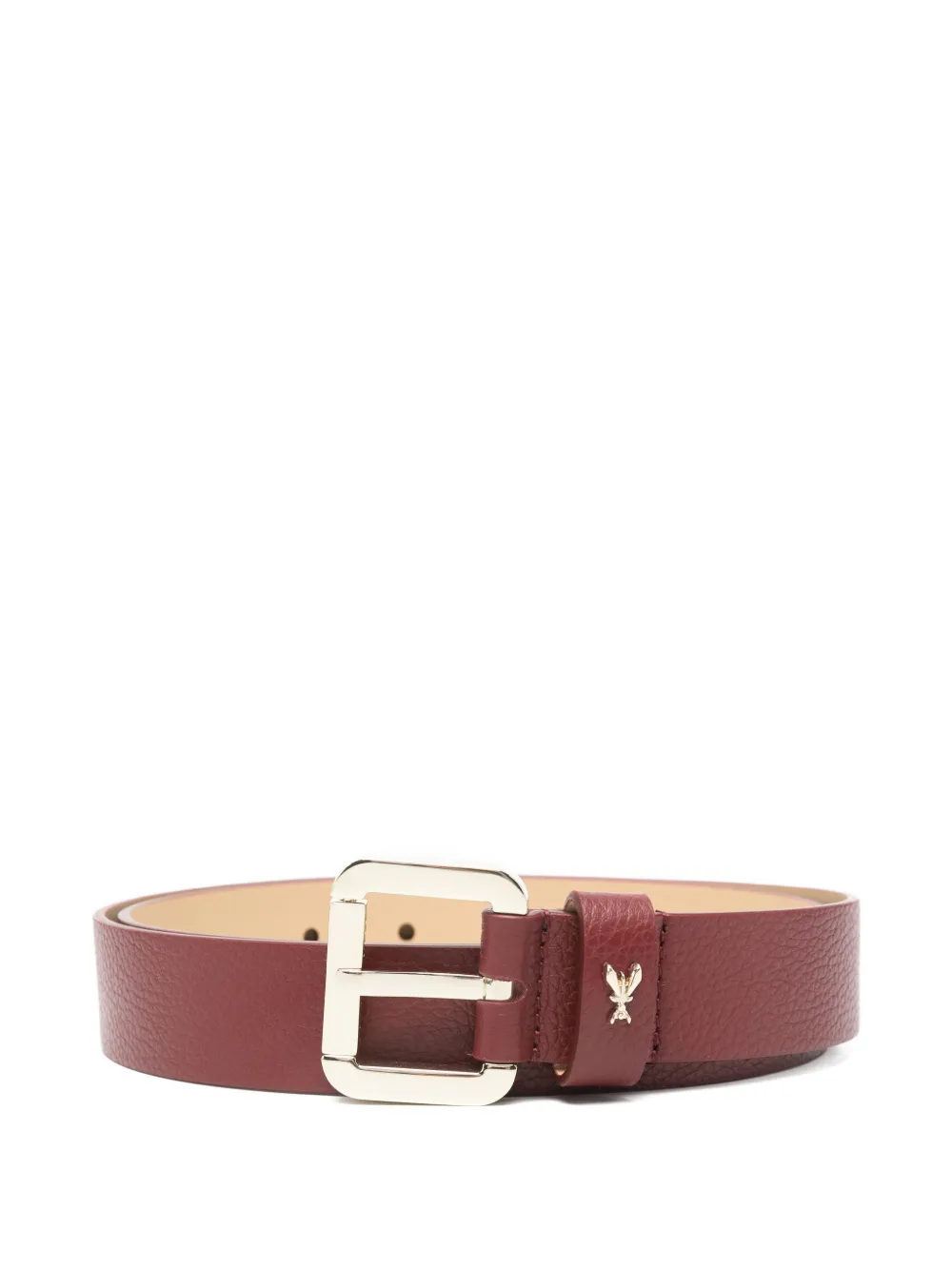 Patrizia Pepe roller buckle adorned belt - Rosso