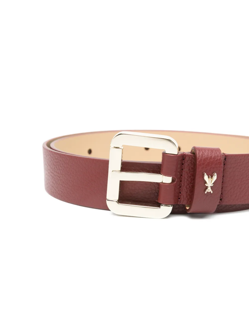  Patrizia Pepe Roller Buckle Adorned Belt - Red 