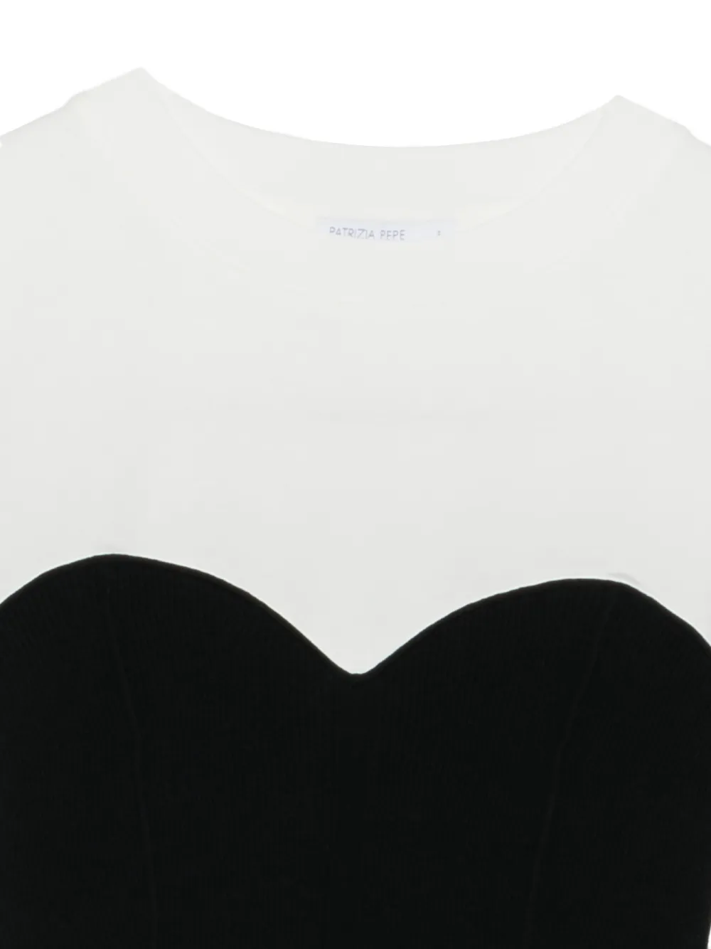 Patrizia Pepe T-shirt met korte mouwen Wit