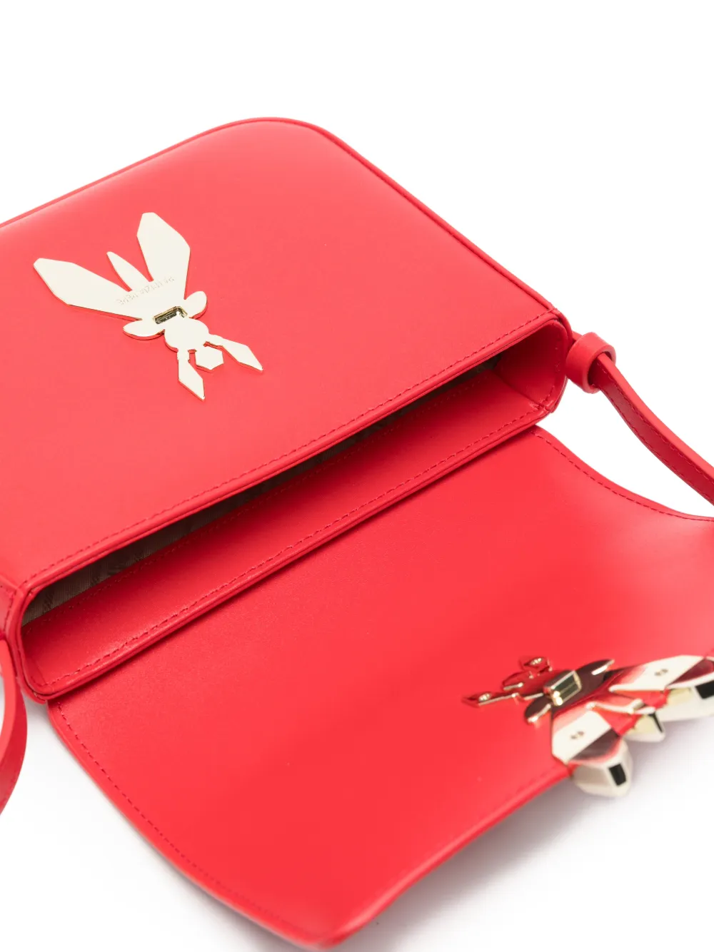 Essential Fly Leather Shoulder Bag