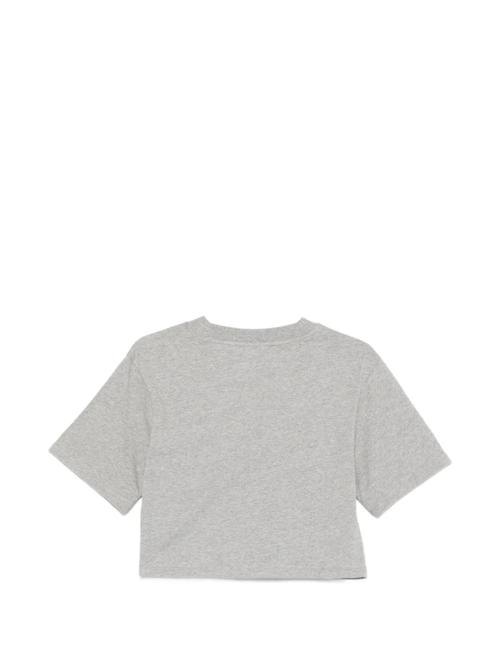  Patrizia Pepe Logo Cropped T-shirt - Grey 