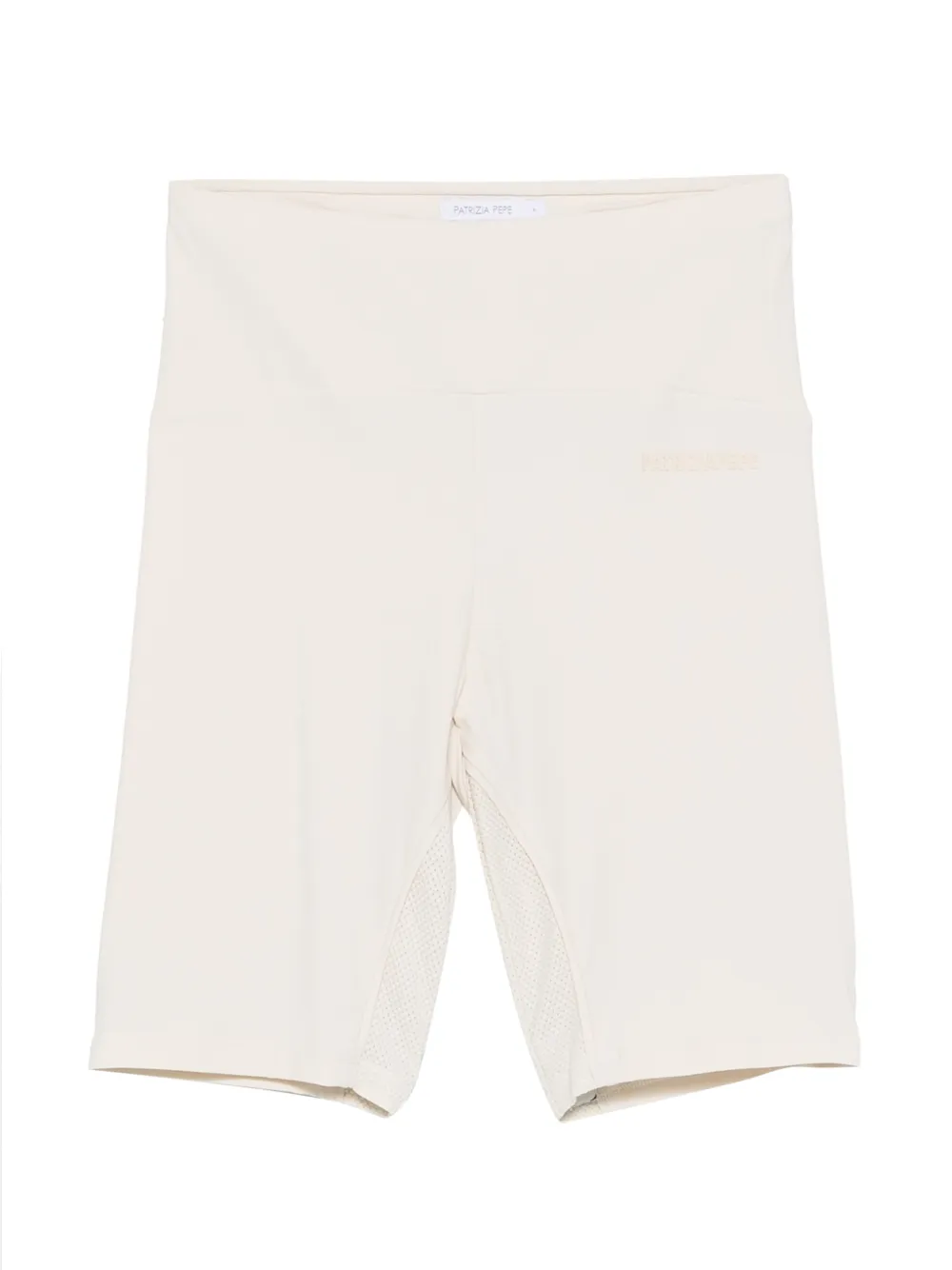 Patrizia Pepe mesh-panel cycling shorts - Toni neutri
