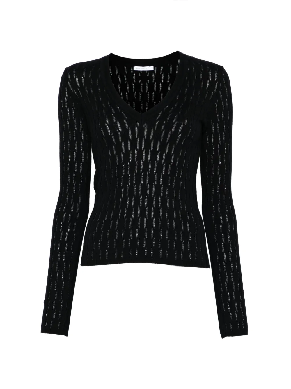Patrizia Pepe V-neck sweater - Nero