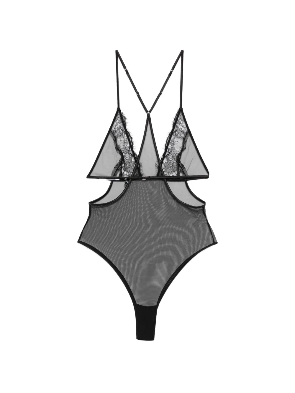 Patrizia Pepe lace bodysuit - Schwarz
