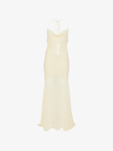 Patrizia Pepe sequined maxi dress