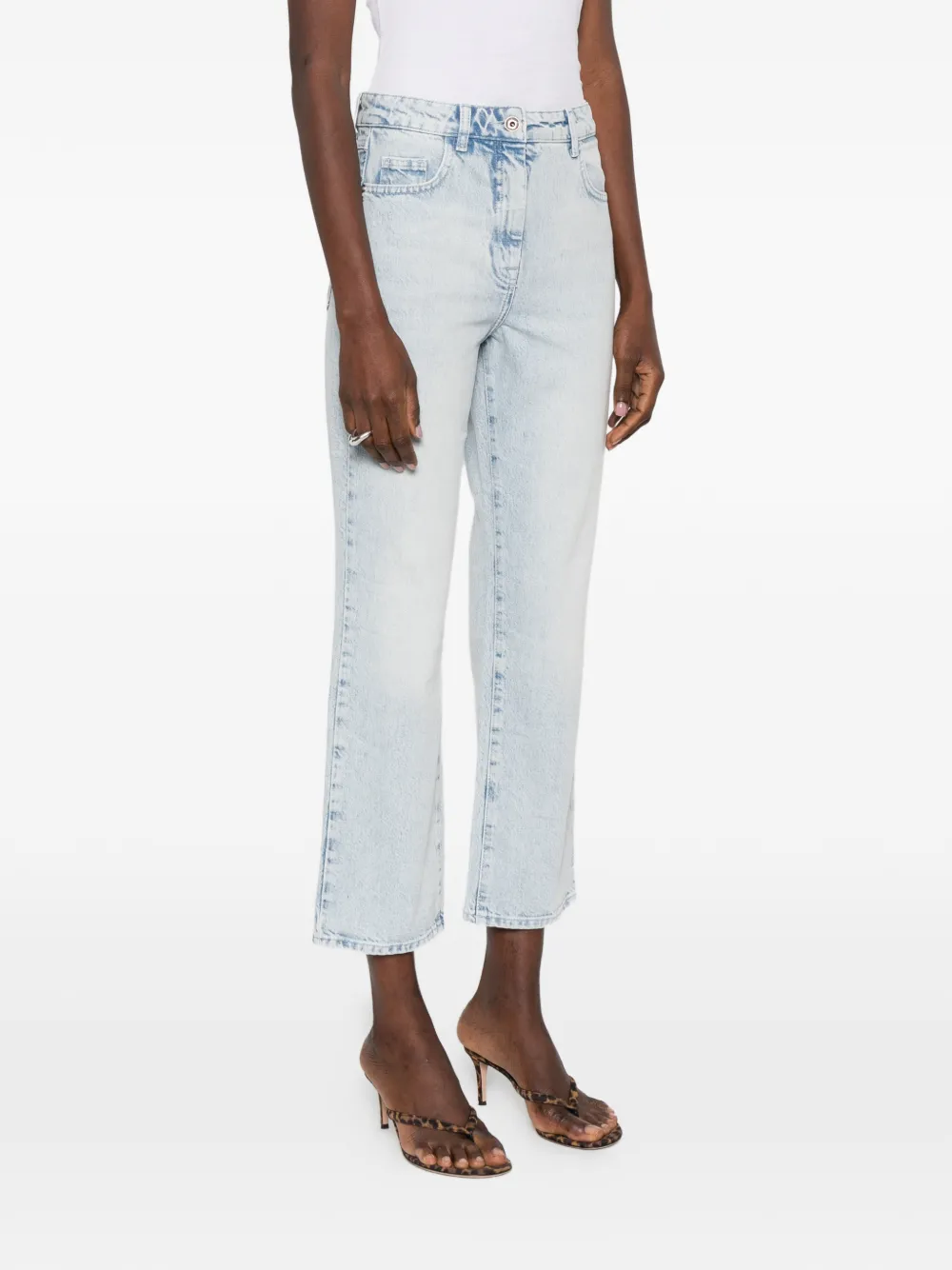 Patrizia Pepe High waist jeans Blauw